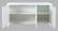 Gramercy Blanc 3 Door Accent Cabinet w/Chevron Pattern Door by Jofran