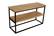 Ames Natural/Black Sofa Table by Jofran