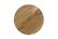 Ames Round Natural/Black End Table by Jofran