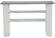 Modena White Sofa Table by Jofran