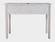 North Coast Wash White Accent Table w/3 Drawers & USB Charging Station by Jofran