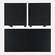 Eros Brushed Black Coffee Table & Two End Tables by Jofran