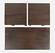 Eros Brushed Chestnut Coffee Table & Two End Tables by Jofran