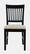 Craftsman Antique Black Upholstery Desk Chair by Jofran