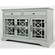 Craftsman 50 Inch Earl Grey Media Console w/3 Glass Doors & 2 Drawers by Jofran Furniture