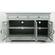 Craftsman 50 Inch Earl Grey Media Console w/3 Glass Doors & 2 Drawers by Jofran Furniture