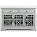Craftsman 50 Inch Earl Grey Media Console w/3 Glass Doors & 2 Drawers by Jofran Furniture