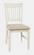 Craftsman Antique Cream Upholstery Desk Chair by Jofran