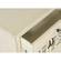 Craftsman 50 Inch Antique Cream Media Console w/3 Glass Doors & 2 Drawers by Jofran Furniture