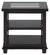 Panama Brown Contemporary Beveled Glass End Table w/Concentric Circle Design by Jofran Furniture