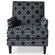 Aubrey Midnight Accent Chair at Futonland