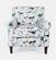 Easy Living Baxter White Accent Chair by Jofran Furniture