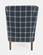 Lacroix Navy Blue Fabric Accent Chair by Jofran Furniture