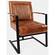 Maguire Saddle Leather Accent Chair by Jofran