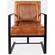 Maguire Saddle Leather Accent Chair by Jofran