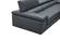 182224 Kobe Premium Leather Sectional in Blue Gray by J&M Furniture