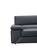 182224 Kobe Premium Leather Sectional in Blue Gray by J&M Furniture