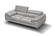 Liam Premium Gray Leather Sofa by J&M Furniture