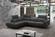 Davenport Slate Gray Leather Sectional by J&M Furniture