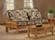 Futon Set - Queen Size - Carmel Urban Oak Frame, Mattress w/Removable Solid Cover