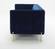 Deco Blue Fabric Loveseat by J&M Furniture