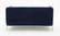 Deco Blue Fabric Loveseat by J&M Furniture