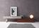 Hudson Walnut & Taupe Wood TV Base by J&M Furniture