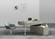 KD12 Modern Office Desk in Matte Gray by J&M Furniture