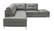 Leonardo Gray Sectional Sofa w/Storage by J&M Furniture