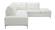 Leonardo White Sectional Sofa w/Storage by J&M Furniture