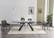 San Diego Glass Top Extensions Dining Table by J&M Furniture