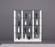 Cloud High Gloss White Wall Unit by J&M Furniture