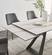 Swan Ceramic Top Extensions Dining Table by J&M Furniture