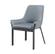 Venice Dining Chair in Light Gray (Set of 2) by J&M Furniture