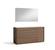 Faro Premium Walnut & Light Gray Bedroom Set by J&M Furniture