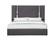 Matissee Charcoal Platform Bed by J&M Furniture