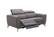 Lorenzo Motion Gray Fabric Loveseat by J&M Furniture