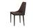 Moderna Dining Chair in Taupe w/Gray Legs (Set of 2) by J&M Furniture