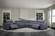 Picasso 6 Pcs Motion Sectional Blue Gray by J&M Furniture