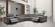 Picasso 6 Pcs Motion Sectional Dark Gray (Leather) by J&M Furniture