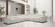 Picasso 6 Pcs Motion Sectional Silver Gray by J&M Furniture