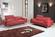 Nicolo Red Loveseat by J&M Furniture