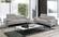 Nicolo Light Gray Loveseat by J&M Furniture