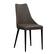 Milano Leather Dining Chair in Chocolate (Set of 2) by J&M Furniture