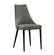 Milano Leather Dining Chair in Light Gray (Set of 2) by J&M Furniture