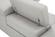 The Annalaise Recliner Leather Sectional in Silver Gray by J&M Furniture