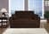 Serta&reg; Augustine Loveseat Sleeper (Full Size) Java by Lifestyle Solutions