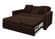Serta&reg; Augustine Loveseat Sleeper (Full Size) Java by Lifestyle Solutions