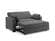 [Floor Sample] Juno Loveseat Full Size Sleeper Charcoal by Prestige Furniture