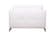 Modern White Leather Textile Sofa Sleeper K43-1 by IDO